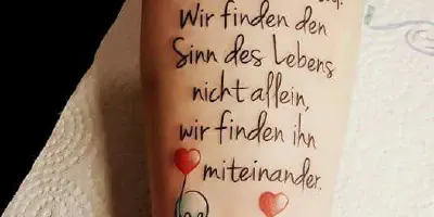Tolle Sprüche für Arm Tattoos: Inspiration und Bedeutung