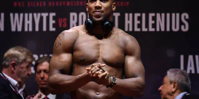 Anthony Joshua's Tattoo auf dem rechten Arm