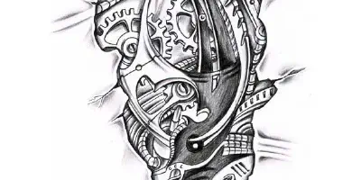 Arm Tattoo Biomechanik