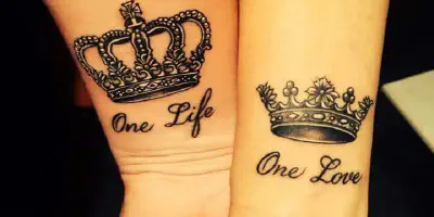 Arm Tattoo Ideen für Paare