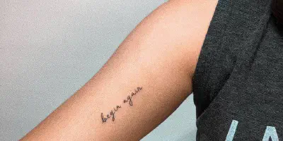 Einfache Arm-Tattoos für Mädchen