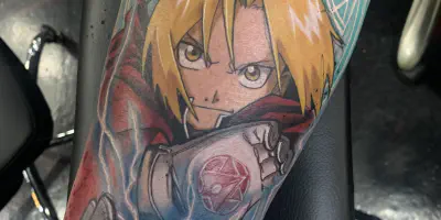 Fullmetal Alchemist Automail Arm Tattoo