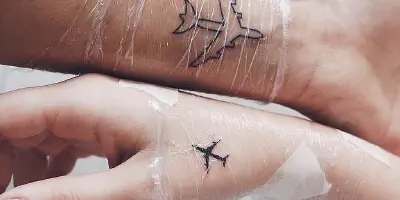 Die Heilung von Inneren Arm Tattoos