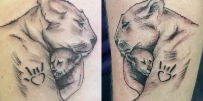 Lion Inner Arm Tattoo: Bedeutung und Designs