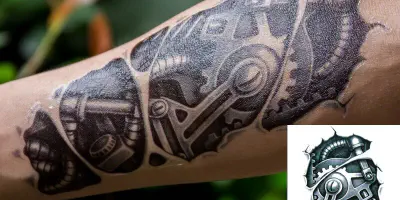 Die Bedeutung von mechanischen Arm-Tattoos