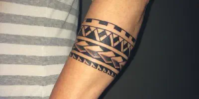 Polynesische Arm Tattoo Designs