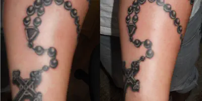 Rosenkranz-Armtätowierung: Bedeutung und Design-Ideen