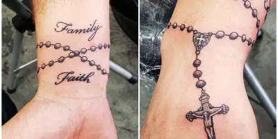 Rosenkranz Armband Tattoo: Bedeutung und Symbolik