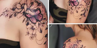 Schulter Arm Tattoo Frau