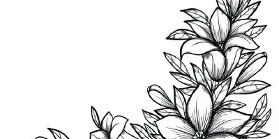 Schwarze und weiße Sonnenblumenarm-Tätowierung