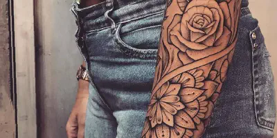 Verschiedene Designs für Unterarmtattoos