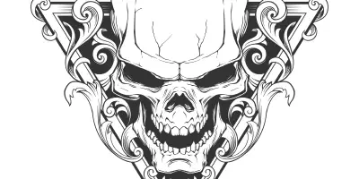 Tribal Skull Arm Tattoo: Bedeutung und Bedeutung für die Körperkunst