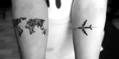 Was ist ein schlaffes Flügelarm-Tattoo?