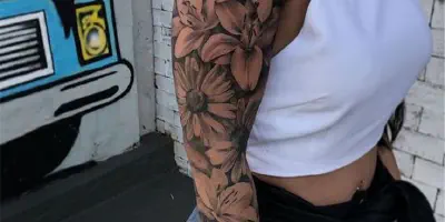 Frauen Tattoo für den Oberarm